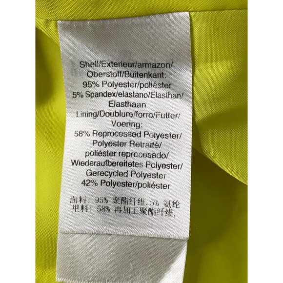 Womens DKNY Neon Green Blazer Size 2 EUC Cuffable EUC - Picture 3 of 10